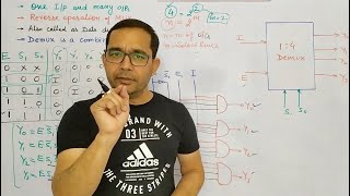 12 14 Demultiplexer in Hindi  Tech Gurukul by Dinesh Arya [upl. by Bobby]