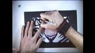 How To Cut a Stencil EASILY [upl. by Arikal]