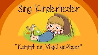 Kommt ein Vogel geflogen  Kinderlieder zum Mitsingen  Sing Kinderlieder [upl. by Hallam]