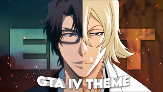 Aizen x Urahara  GTA IV Theme Edit [upl. by Adia]