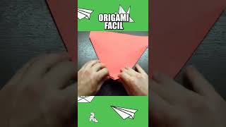 ESPECTACULAR AVION DE PAPEL QUE VUELA MUCHO  ORIGAMI FACIL [upl. by Gunthar]